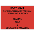 2021 ACARA NAPLAN Reading Answers Year 5